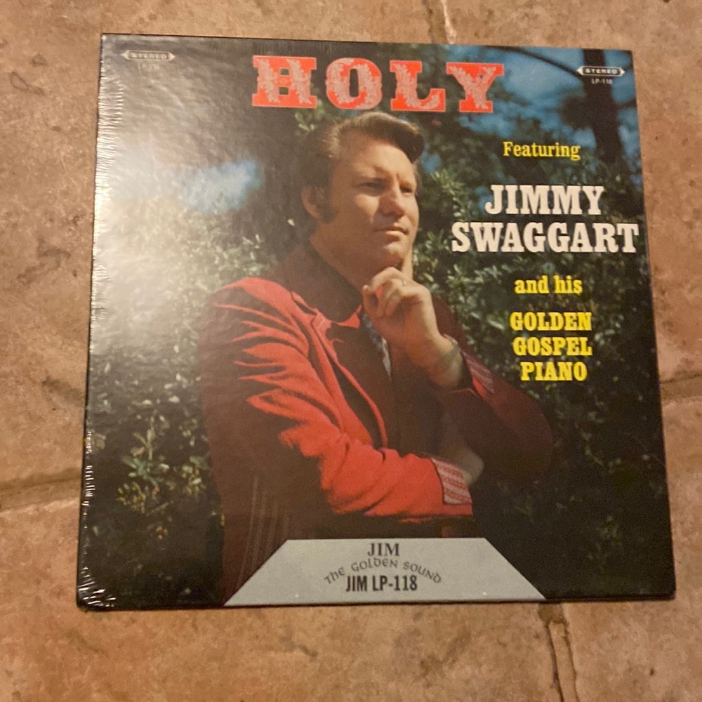Holy Jimmy Swaggart LP 118 nwt stereo